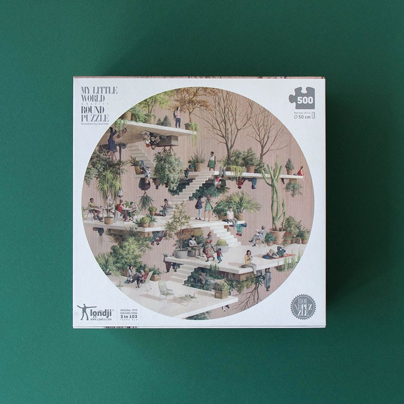 Puzzle redondo de Cinta Vidal